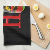 ホットソースボトル キッチンタオル (四つ折り)