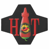 ホットソースボトル サッカーボール (フラット)