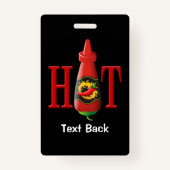 ホットソースボトル バッジ (裏面)