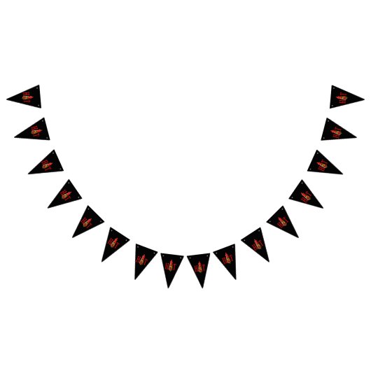 ホットソースボトル バンティングフラッグ (全)