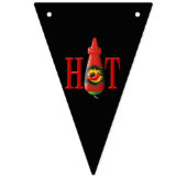 ホットソースボトル バンティングフラッグ (第1の旗)