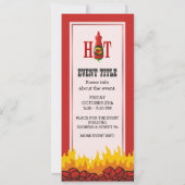 ホットソースボトル 招待状 (裏面)