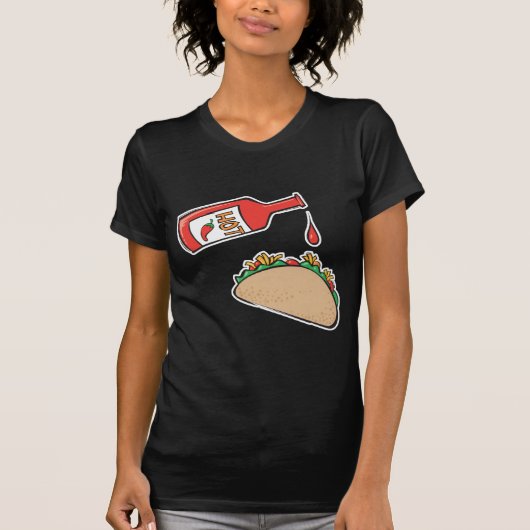 ホットソース入りタコ Tシャツ (正面)