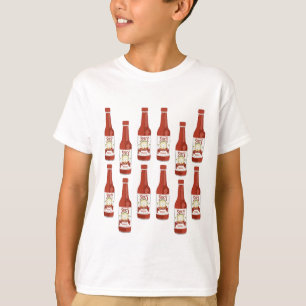 ホットソース辛いおもしろいピカンテパタカスタマイズンIT Tシャツ