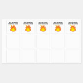 ホットソース ラベル (シート)