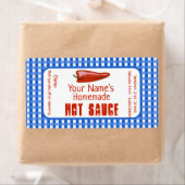 ホットソーパーソナライズされたスラベルカスタム自家製フード ラベル (インサイチュ)