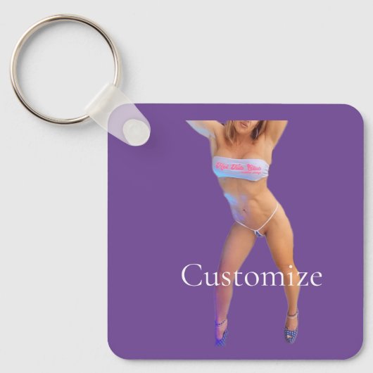 ホットタブクラブサンダー_コーブ キーホルダー (正面)