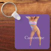 ホットタブクラブサンダー_コーブ キーホルダー (正面)