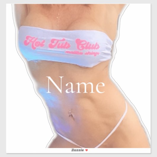 ホットタブクラブサンダー_コーブ シール (シート)