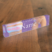 ホットタブクラブサンダー_コーブ デスクネームプレート (側面)