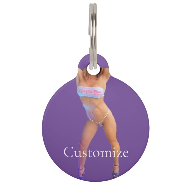 ホットタブクラブサンダー_コーブ ペット　ネームタグ (正面)