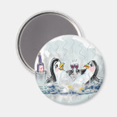 ホットタブペンギン！ マグネット (正面/裏面)