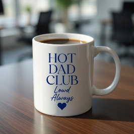 ホットダッドクラブ いつも愛されて マグカップ｜おもしろい父の日ギフト コーヒーマグカップ