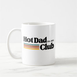 ホットダッドクラブ レトロ ヴィンテージ おもしろい パパ記念日ギフト  コーヒーマグカップ