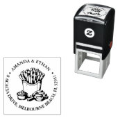 ホットチップパーティースナックテーマ セルフインキングスタンプ (インサイチュ)