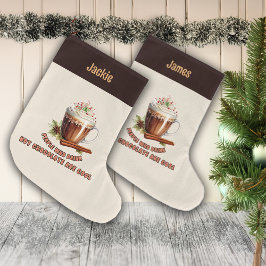 ホットチョコクールーピープル ラージクリスマスストッキング