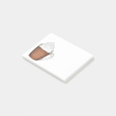 ホットチョコレコカホイップクリームホリデーポストイッツ ポストイット (アングル)