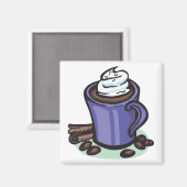 ホットチョコレココア マグネット (正面/裏面)