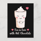 ホットチョコレートが大好き ポストカード (正面)