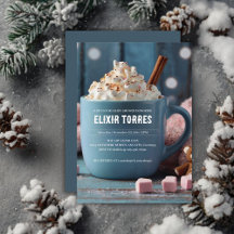 ホットチョコレートとホイップクリーム居心地の良いベビーシャワー