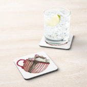 ホットチョコレートとマシュマロのココアサンデー コースター (右側)