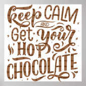 ホットチョコレートのない日は冗談に似ている ポスター (正面)