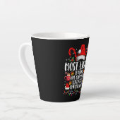 ホットチョコレートのマシュマロを食べる可能性が最も高い カフェラテマグ (左アングル)