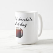 ホットチョコレートの種類 コーヒーマグカップ (正面右)