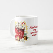 ホットチョコレートウェザーコーヒーマグ コーヒーマグカップ (正面左)