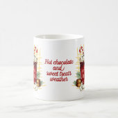 ホットチョコレートウェザーコーヒーマグ コーヒーマグカップ (中央)