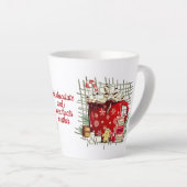 ホットチョコレートウェザーラテマグ カフェラテマグ (右アングル)