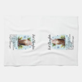 ホットチョコレートカクテルレシピクリスマス キッチンタオル (横)