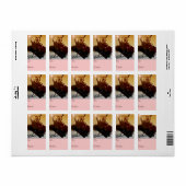 ホットチョコレートギフトラベル ラベル (フルシート)