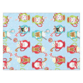 ホットチョコレートクリスマステーブルクロス テーブルクロス (正面(横))