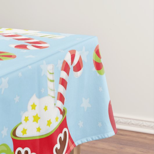 ホットチョコレートクリスマステーブルクロス テーブルクロス (インサイチュ)