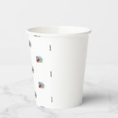 ホットチョコレートクリスマスパーティーカップ 紙コップ (左)