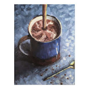 ホットチョコレートコーヒーモーニングムード ポスター