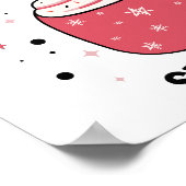 ホットチョコレートステーションレトロビーブスサイン ポスター (角)