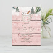 ホットチョコレートスノーベビー外は冷たいラウンド 招待状 (スタンド正面)