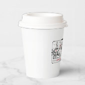 ホットチョコレートノースポールクリスマスパーティー 紙コップ (右)