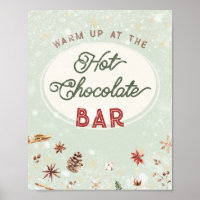 ホットチョコレートバークリスマスホリデーココアヴィンテージ