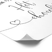 ホットチョコレートバーポスター ポスター (角)