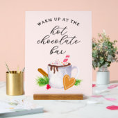ホットチョコレートバー アクリルサイン (ウェディング)
