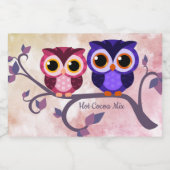 ホットチョコレートフクロールラベル フードラベル (シングルラベル)