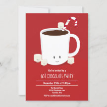 ホットチョコレートホットココアクリスマスパーティー漫画
