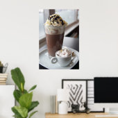 ホットチョコレートポスター ポスター (ホームオフィス)