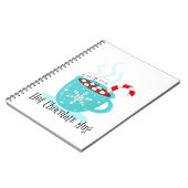 ホットチョコレートマグ ノートブック (左側)