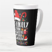 ホットチョコレートマシュマロを飲む可能性が高い カフェラテマグ (右アングル)