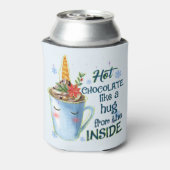 ホットチョコレートユニコーン 缶クーラー (缶裏面)