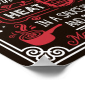 ホットチョコレートレシピパーティーステーション ポスター (角)